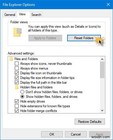 Windows 11/10でフォルダーの表示設定が保存されないときの対処法|BagMRU Sizeを増やして解決!