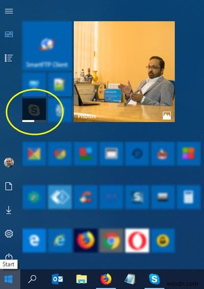 Windows 10のスタートメニュータイルが暗くなる・半透明になる原因と対処法