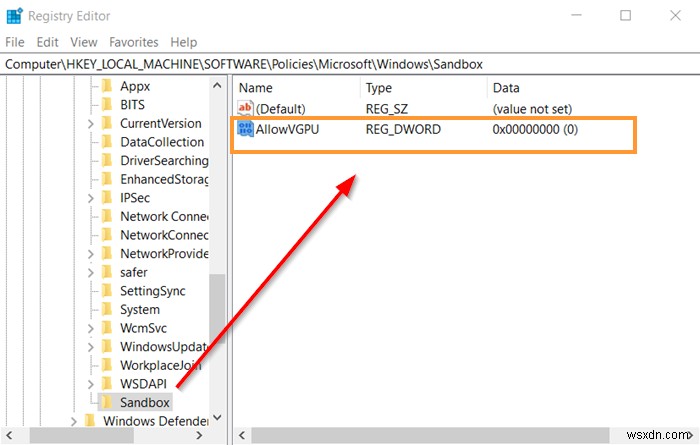 Windows 10のWindowsサンドボックスで仮想GPU（vGPU）共有を有効または無効にする方法
