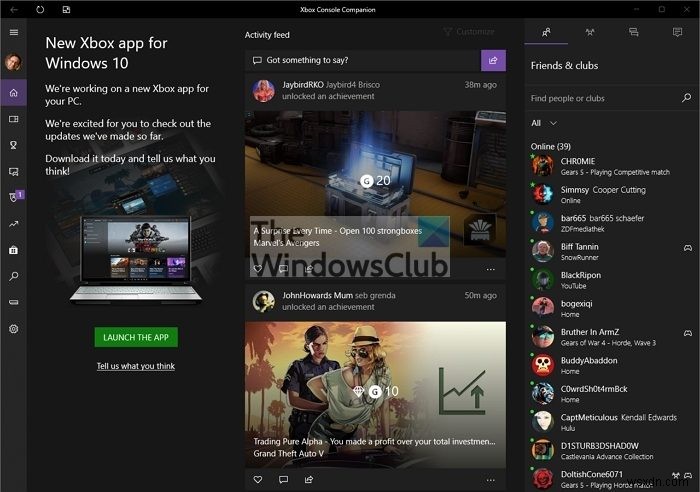 Xboxコンソールコンパニオンアプリとは？Windows 11/10での機能と使い方を徹底解説
