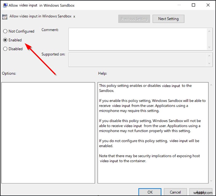 Windowsサンドボックスでビデオ入力を有効/無効にする2つの方法