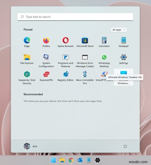 Windows 11/10でポータブルアプリをスタートメニューにピン留めする方法