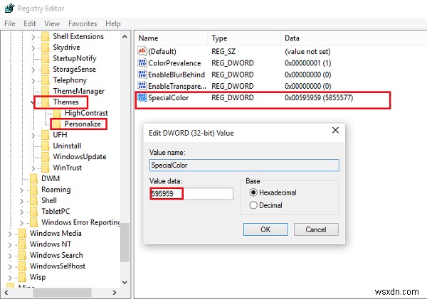 Windows 11/10でタスクバーにカスタムカラーを追加・変更する方法
