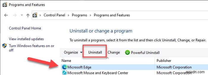 Windows 10でMicrosoft Edge(Chromium版)をアンインストールする5つの方法
