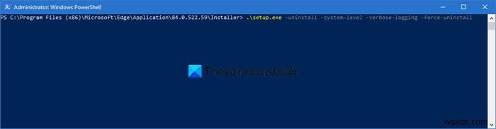 Windows 10でMicrosoft Edge(Chromium版)をアンインストールする5つの方法