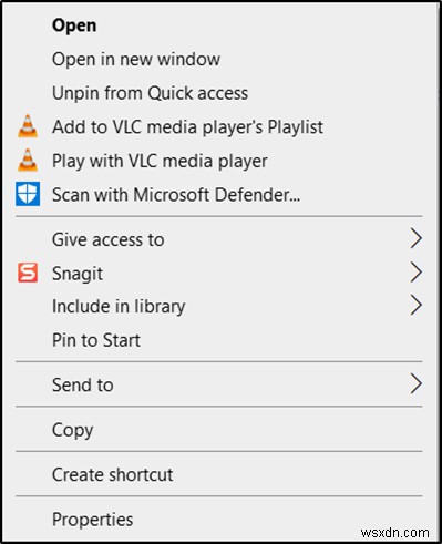 Windows 10の右クリックメニューから「以前のバージョンの復元」を削除する方法