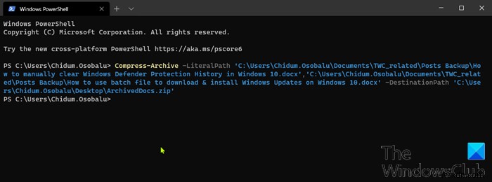 Windows 11/10でPowerShellを使ってファイルを圧縮・解凍する方法【完全ガイド】