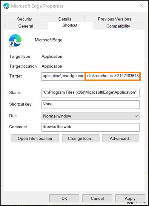 Windows 11/10でMicrosoft Edgeのキャッシュサイズを変更・制限する方法