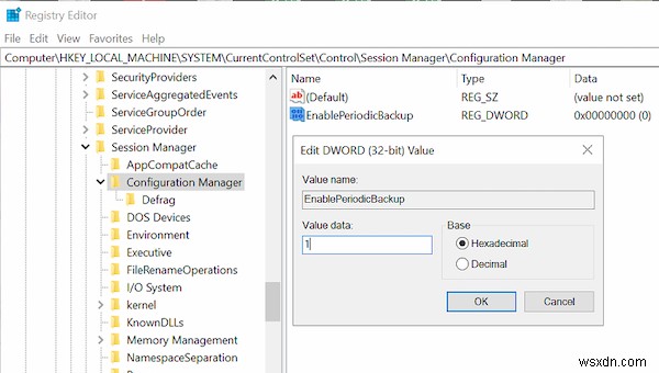 Windows 11/10でレジストリをRegBackフォルダに自動バックアップする方法