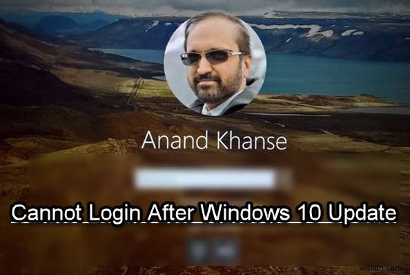 Windows 11/10のアップデート後にログインできない場合の対処法