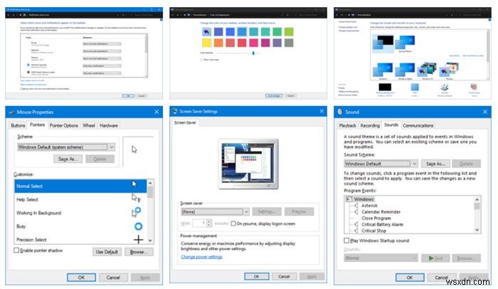 Windows 10の右クリックメニューに「個人設定(クラシック)」を追加する方法