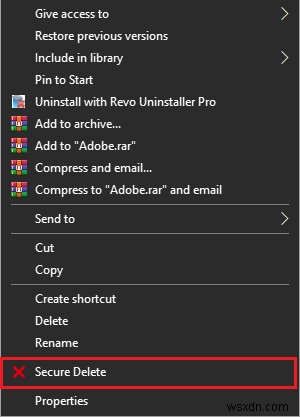 Windows 10の右クリックメニューに「セキュア削除」を追加してファイルを完全に消去する方法