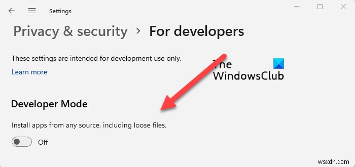 Windows 11/10でPowerShellを使って未署名の.Appxアプリパッケージをインストールする方法