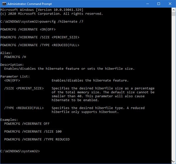 Windows 10でhiberfil.sysのサイズを変更・縮小する方法【powercfgコマンド活用】