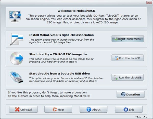 MobaLiveCDを使ってUSBやDVDがWindows PCで起動可能か確認する方法