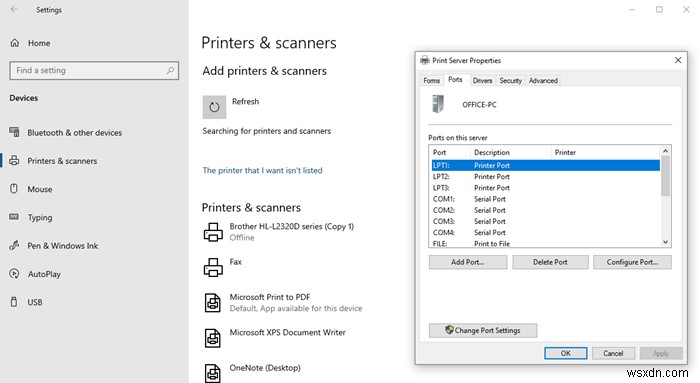 Windowsシャットダウン中にプリンターを切断するとUSBプリンターポートが消失する問題の対処法