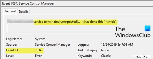 Windows 10でログオフ時にイベントID 7031・7034エラーが発生する原因と対処法