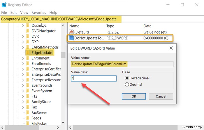【Windows 10】Microsoft Edge Chromiumの自動インストールをブロックする方法