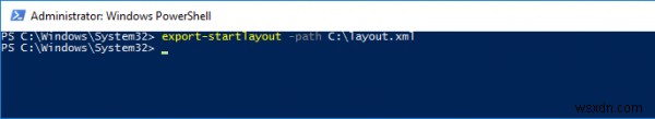 PowerShellを使ってWindows 11/10のスタートメニューレイアウトをエクスポート・インポートする方法