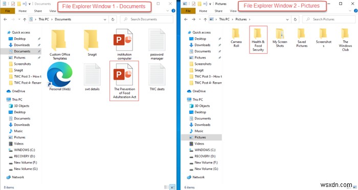 Windows 11/10でファイルとフォルダを移動する7つの方法
