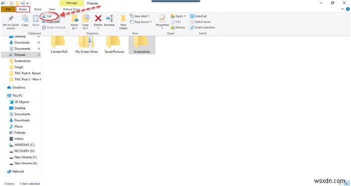 Windows 11/10でファイルとフォルダを移動する7つの方法