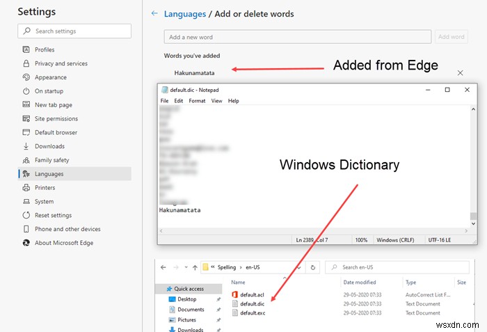 Microsoft EdgeでWindowsスペルチェックを有効にする方法