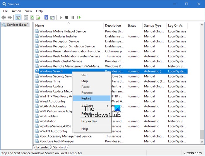 「読み込みに時間がかかっています」と表示される – Windows 10 検索の直し方