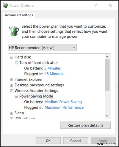 Windows 11/10で「省電力スイッチが変更されました」と表示される問題の解決方法