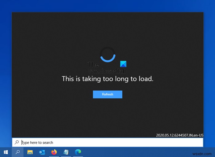 Windows 10の検索で「読み込みに時間がかかっています」と表示される場合の対処法