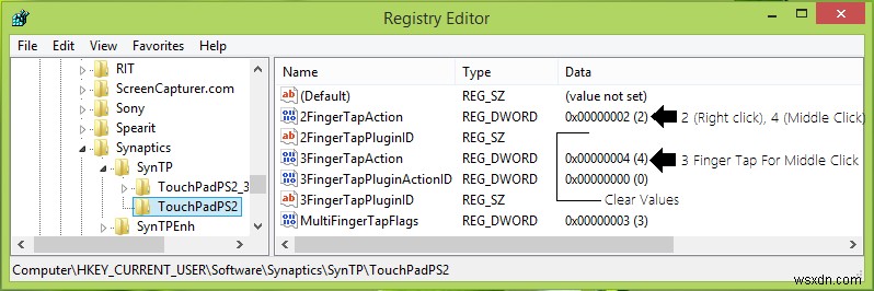 Windows 11/10で2本指タップの右クリックが機能しないときの対処法