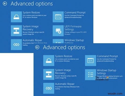 Windows 11/10で「UEFIファームウェア設定」が表示されないときの対処法