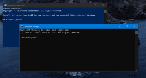【Windows 10】PowerShellとコマンドプロンプトをデフォルト設定にリセットする方法