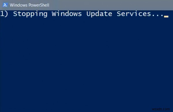 PowerShellスクリプトでWindows Updateクライアントを完全リセットする方法