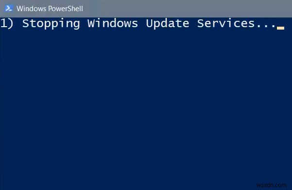 PowerShellスクリプトでWindows Updateクライアントを完全リセットする方法