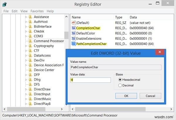 Windowsコマンドプロンプトでオートコンプリート(自動補完)を有効にする方法