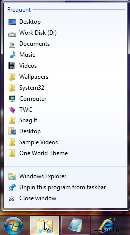 Windows 11/10でジャンプリスト機能を使う方法|表示設定と使い方を解説
