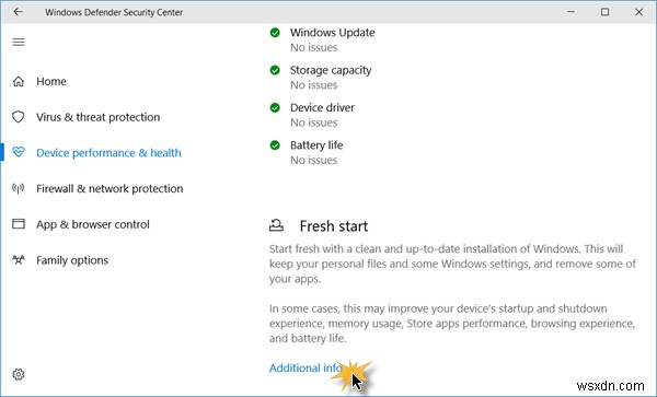 Windows 10でフレッシュスタートを使う方法｜個人データを残したままOSを再インストールする手順