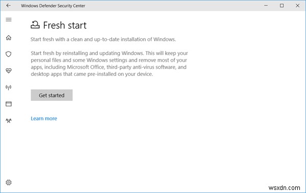 Windows 10でフレッシュスタートを使う方法｜個人データを残したままOSを再インストールする手順