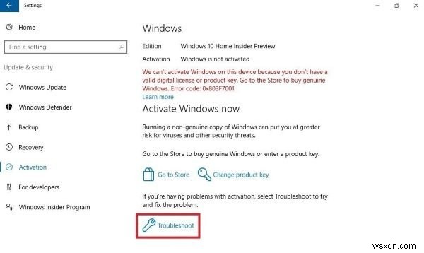 【解決法】Windows 10 アクティベーションエラー 0x8007007B の対処方法