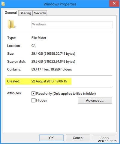 Windowsのインストール日を確認する4つの方法【フォルダー・レジストリ・コマンド】