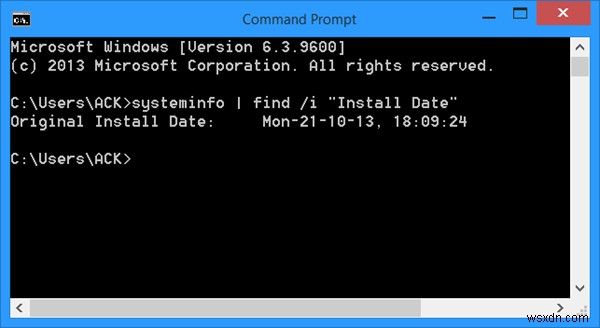 Windowsのインストール日を確認する4つの方法【フォルダー・レジストリ・コマンド】