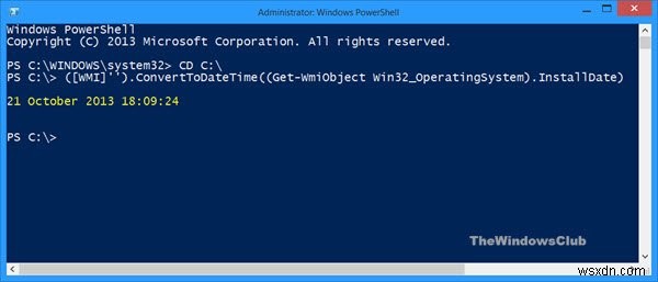 Windowsのインストール日を確認する4つの方法【フォルダー・レジストリ・コマンド】