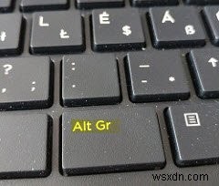 WindowsキーボードのAltGrキーとは?使い方と有効・無効化、動作しない時の対処法