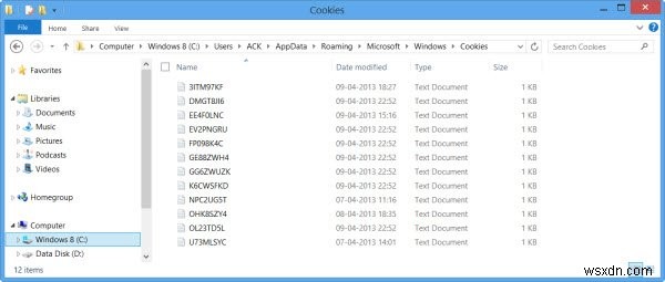 Windows 11/10のCookieフォルダの場所と保存先パスを徹底解説