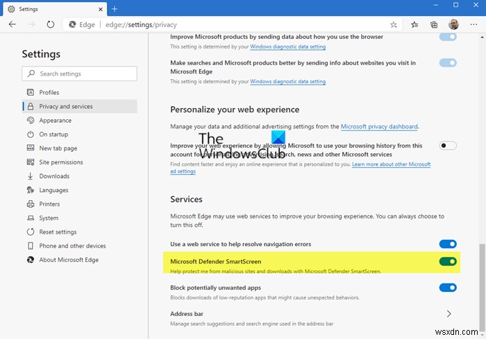 Windows 11/10でSmartScreenフィルターを有効化・無効化する方法（UI・グループポリシー・レジストリ対応）