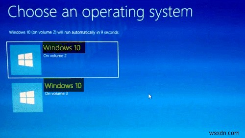 同じバージョンのWindows 11/10をデュアルブートする際のブートメニューテキストの変更方法