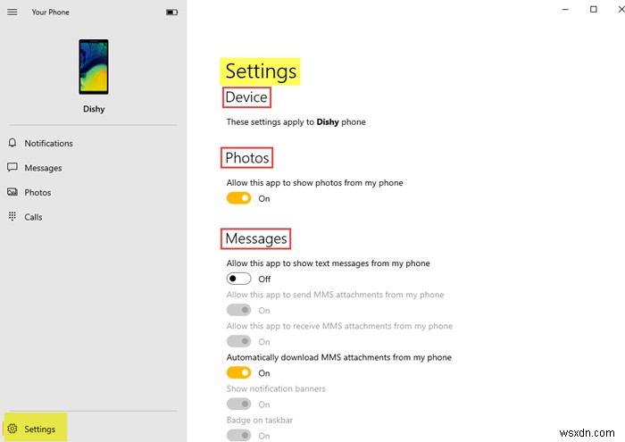 Windows 10の「電話」設定でスマホを追加・連携する方法