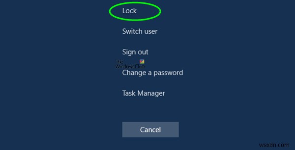Windows 11/10のPCをロックする4つの方法【ショートカットキー・スタートメニュー対応】