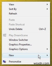 Windowsファイルエクスプローラーの右クリック「新規」メニューが消えたときの復元方法