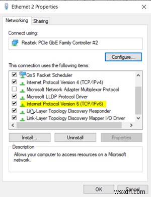 【Windows 10】ネットワーク接続のプロパティで「予期しないエラーが発生しました」と表示される原因と対処法
